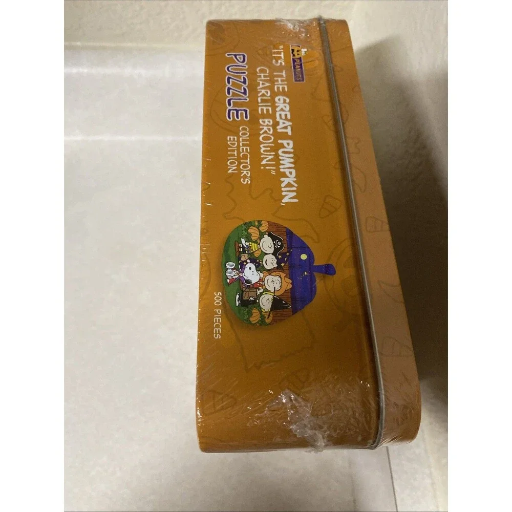 Peanuts It's The Great Pumpkin Charlie Brown 500 Piece Jig Puzzle Collector's